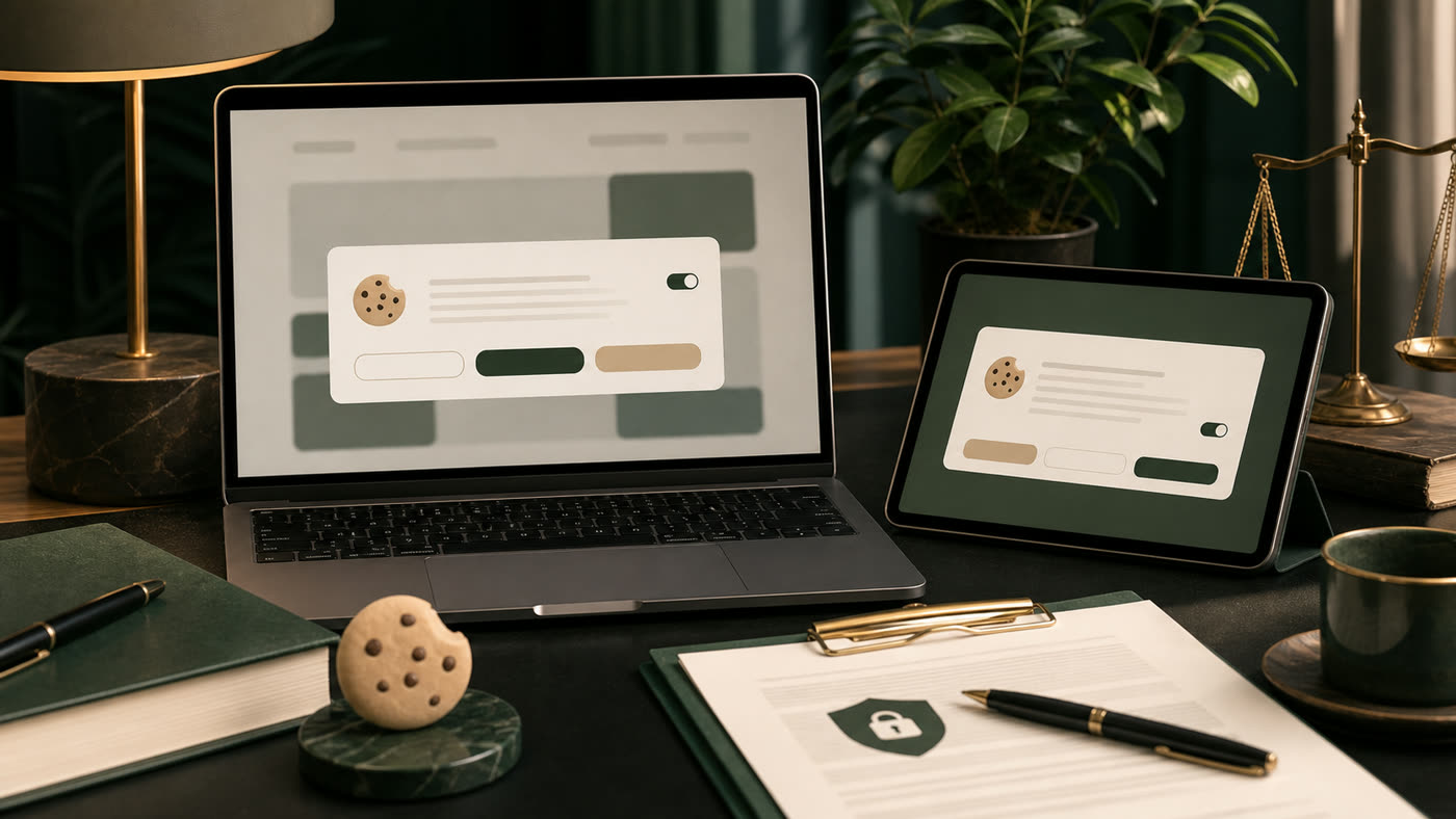Checklist de cookies y consentimiento para una web